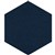 FILASORB SHAPE PANEL HEXAGON 315 X 400 X 12MM MIDNIGHT PACK 10