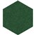 FILASORB SHAPE PANEL HEXAGON 315 X 400 X 12MM OREGANO PACK 10