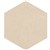 FILASORB SHAPE PANEL HEXAGON 315 X 400 X 12MM PEARL PACK 10
