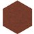 FILASORB SHAPE PANEL HEXAGON 315 X 400 X 12MM PEPPERCORN PACK 10