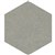 FILASORB SHAPE PANEL HEXAGON 315 X 400 X 12MM PISTACHIO PACK 10
