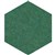 FILASORB SHAPE PANEL HEXAGON 315 X 400 X 12MM THISTLE PACK 10