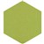 FILASORB SHAPE PANEL HEXAGON 315 X 400 X 12MM WASABI PACK 10