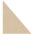 FILASORB SHAPE PANEL RIGHT TRIANGLE 300 X 400 X 12MM IVORY PACK 10