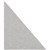 FILASORB SHAPE PANEL RIGHT TRIANGLE 300 X 400 X 12MM PLATINUM PACK 10