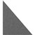 FILASORB SHAPE PANEL RIGHT TRIANGLE 300 X 400 X 12MM SLATE PACK 10