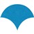 FILASORB SHAPE PANEL SCALE 400 X 317 X 12MM AZUR PACK 10