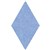 FILASORB SHAPE PANEL DIAMOND 350 X 350 X 12MM PERIWINKLE PACK 10