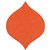 FILASORB SHAPE PANEL OGEE 315 X 400 X 12MM CARROT PACK 10
