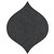 FILASORB SHAPE PANEL OGEE 315 X 400 X 12MM CHARCOAL PACK 10