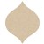 FILASORB SHAPE PANEL OGEE 315 X 400 X 12MM IVORY PACK 10