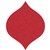 FILASORB SHAPE PANEL OGEE 315 X 400 X 12MM LIPSTICK RED PACK 10