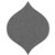 FILASORB SHAPE PANEL OGEE 315 X 400 X 12MM SLATE PACK 10