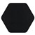 FILASORB CLOUD HEXAGON 1200 X 1385MM PIANO BLACK BOX 2