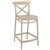 SIESTA CROSS BARSTOOL 650MM TAUPE