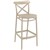 SIESTA CROSS BARSTOOL 750MM TAUPE