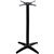 ASTORIA BAR TABLE BASE 1090MM BLACK POWDERCOAT