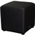 DURASEAT OTTOMAN CUBE BLACK