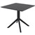SIESTA SKY TABLE 800 X 800 X 740MM BLACK