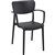 LISA CHAIR ARMS BLACK