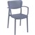 LOFT CHAIR ARMS ANTHRACITE