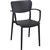 LOFT CHAIR ARMS BLACK