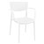 LOFT CHAIR ARMS WHITE