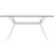 SIESTA AIR TABLE 1400 X 800MM WHITE