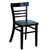 VIENNA CHAIR CHOCOLATE TIMBER SEAT