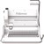 FELLOWES LYRA 3IN1 MANUAL BINDING CENTRE MACHINE PLASTIC COMB WHITE