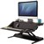 FELLOWES LOTUS SIT STAND WORKSTATION 832 X 616MM BLACK