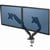 FELLOWES PLATINUM SERIES MONITOR ARM DUAL BLACK