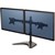 FELLOWES PROFESSIONAL SERIES MONITOR ARM DUAL HORIZONTAL SURFACE MOUNT BLACK