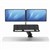FELLOWES LOTUS RT SIT STAND WORKSTATION DUAL MONITOR 901 X 603MM BLACK