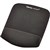 FELLOWES MOUSE PAD WITH WRIST REST PLUSH TOUCH MICROBAN MEMORY FOAM GRAPHITE