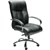 SYLEX BIG BOY EXECUTIVE CHAIR 1LEVER MEDIUM BACK LEATHER BLACK