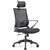 CLINTON EXECUTIVE CHAIR HIGH MESH BACK ARMS BLACK