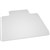 SYLEX CHAIRMAT VINYL KEYHOLE MEDIUM PILE CARPET 1140 X 1350MM