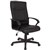 SYLEX HEMSWORTH EXECUTIVE CHAIR 1LEVER BONDED LEATHER BLACK
