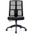 JEFFERSON EXECUTIVE CHAIR MEDIUM MESH BACK CHAIR ARMS BLACK