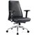 MCKINLEY EXECUTIVE CHAIR MEDIUM BACK ARMS BLACK