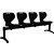 MATA 4 BEAM SEAT BLACK
