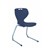 SYLEX MATA CANTILEVER CHAIR 385MM CHARCOAL