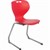 SYLEX MATA CANTILEVER CHAIR 385MM RED