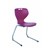 SYLEX MATA CANTILEVER CHAIR 435MM RED