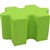 SYLEX PUZZLE OTTOMAN 850 X 580 X 460MM GREEN