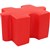 SYLEX PUZZLE OTTOMAN 850 X 580 X 460MM RED
