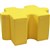 SYLEX PUZZLE OTTOMAN 850 X 580 X 460MM YELLOW