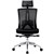 TRUMAN EXECUTIVE CHAIR HIGH MESH BACK BLACK