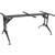FREEMONT BOARDROOM TABLE BASE POLISHED ALUMINIUM